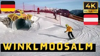 Winklmoos Alm Ski Resort Beginner-Friendly Ski Destination in Germany - Red and Blue run