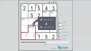 CalcuDoku Tutorial: How to solve a CalcuDoku logic puzzle