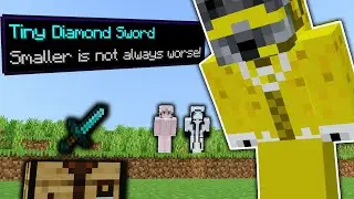 Minecraft Manhunt, But Crafts Are TINY...
