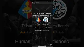 Telstar vs FC Den Bosch | 2025 Eredivisie Promotion/Relegation Playoff Leg 2 Predictions