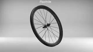 CarbonBikeKits 700C 40x47mm Flucircle Carbon Gravel Rim #carbonwheels