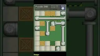 Pushing Machine (Extreme) Level Puzzle 348 - Perfect Solution