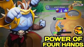 Dynamic Punch Machamp is the Most Underrated All Rounder in this Meta 👊 Pokemon Unite | NINZA PLAYS