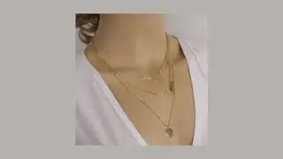 3 Layer Chain Necklace Gold Color