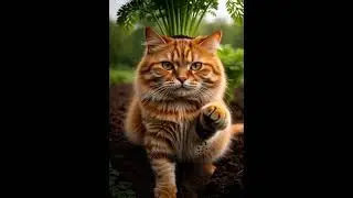 Cat in clumpy farm x Carrots