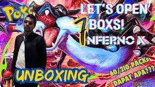 210 PACKS POKEMON INFERNO X ( 7 KOTAK ) PART 2/7 KOTAK