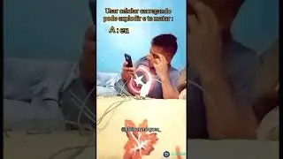 usar carregador na tomada explode e pode de matar : eu (#SHORTS)