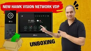 Hawk Vision IP Video Door Phone Unboxing  | Best Video Door Phone 2024 | HV-IPK-VL-802