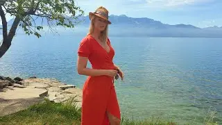 OUTDOOR ASMR @ BEAUTIFUL LOCATION!  (nature sound triggers & relaxing whispers)