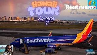 iFly B738Max (Hawaii Tour  Episode 2 ) Real World Flight PHNL🛫🛬PHTO #MSFS2020
