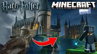 Building HOGWARTS in Minecraft