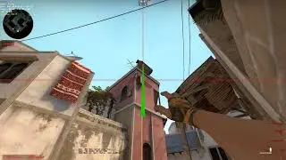 CS:GO Mirage Bottom Connector Smoke - 6th Stair (64 Tick)