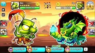 Dragon City: Zombie Nature Dragon | NEW League Battle 400 [MAX LEVEL] 😱