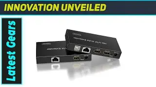 Best HDMI KVM Extender? 394FT Cat5e/6/7 Unboxing & Test