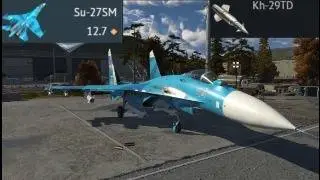 Su-27 SM CAS  (WarThunder Top Tier CAS)