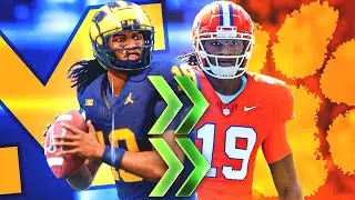 Bryce Underwood Transfers to Clemson.. $1,000 Online Dynasty