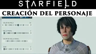 STARFIELD - Menú de creación del personaje