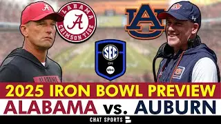 Alabama vs. Auburn 2025 Iron Bowl Preview Ft. Injury News, Ashton Daniels & Deuce Knight