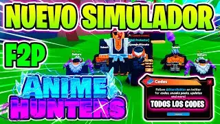 Todo sobre ANIME HUNTERS 🎉 NUEVO SIMULADOR FREE TO PLAY #roblox