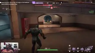 Trolling Marvel Rivals on my girl Acc😂