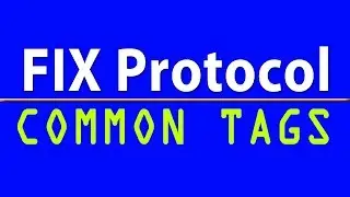 FIX Protocol: Most common FIX tags for support analyst to know