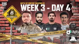 STAR CREATORS BATTLE SEASON 2 WEEK 3 DAY 4 - STAR HARIS GAMING