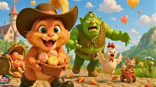 Puss in Boots | Fairy Tale Song for Kids | Magical Adventure Nursery Rhyme 