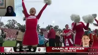 One of the worst feelings I've felt...Alabama vs Indiana Full Game reaction