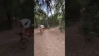 Epic crash in Villa Ada #rome #bike #bikelife #bikelover #stunt #mtb#jump#dirtbike#dirtjumper#crash