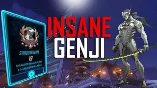 OVERWATCH | TOP 500 INSANE SHADOWBURN GENJI!