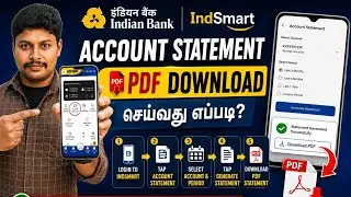Indian Bank Account Statement Download Tamil | Indsmart Account Statement Download | Star Online
