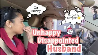 JOLLIBEE MUKBANG/ UNHAPPY HUSBAND/ NO JOLLY BURGER/PINAY CANADIAN COUPLE/DAN AND LIA TV/VLOG#25