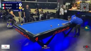 Alex S. BECERRO vs Abraham RANGEL | SEMIFINAL Billar A Tres Bandas | 3 Cushion Billiards 