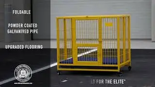 AGBtv L.B. Empire Kennel Heavy Duty Dog Crate