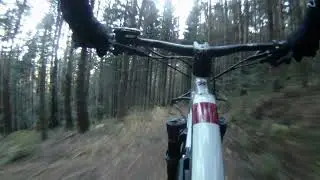 Descente du Heidenkopf en VTT