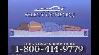 1997 Select Comfort Mattress Bed Commercial