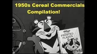 1950's Cereal Commercials Compilation, Most Are Cartoon Animated!