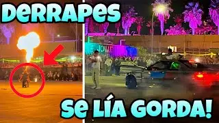 🔥 JOWKE ON FIRE IS BIG! THE CRAZIEST CAR RACING IN MADRID | DRIFTING AND MORE!