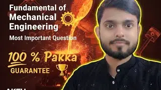  Fundamental of Mechanical Engineering btech 1st year most important question