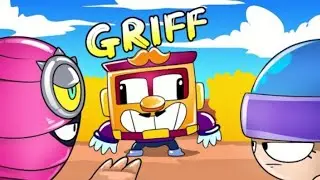 HELLO GRIFF ANIMATION/Как создавался Грифф?/Смешнейшие анимации Бравл старс