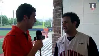 Jason Goldstein Postgame Interview after Doubleheader Sweep of Rutgers 5/9/15