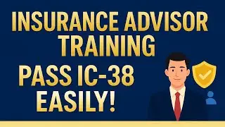 IC-38 Foundation Course | Insurance Advisor Beginner Traini