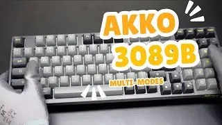 AKKO 3098B Wireless Mechanical Keyboard Unboxing