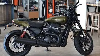 Street Rod Harley-Davidson olive gold 2017