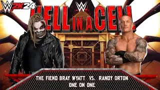 WWE 2k24 &mdash; The Fiend Брей Уайатт против Рэнди Ортона: одиночный матч в Hell In A Cell