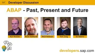 ABAP - Past, Present & Future