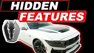 5 Hidden Features No One Talks About on the 2024 Mustang Dark Horse