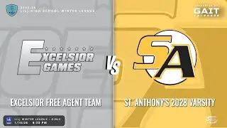 LILJ Winter League - Girls - Varsity Lacrosse | Excelsior Free Agent Team vs St. Anthony's 2028