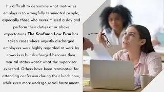 Why Wrongful Terminations Occur In Los Angeles?