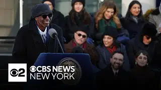 Zohran Mamdani inauguration | Inaugural poet Cornelius Eady recites 